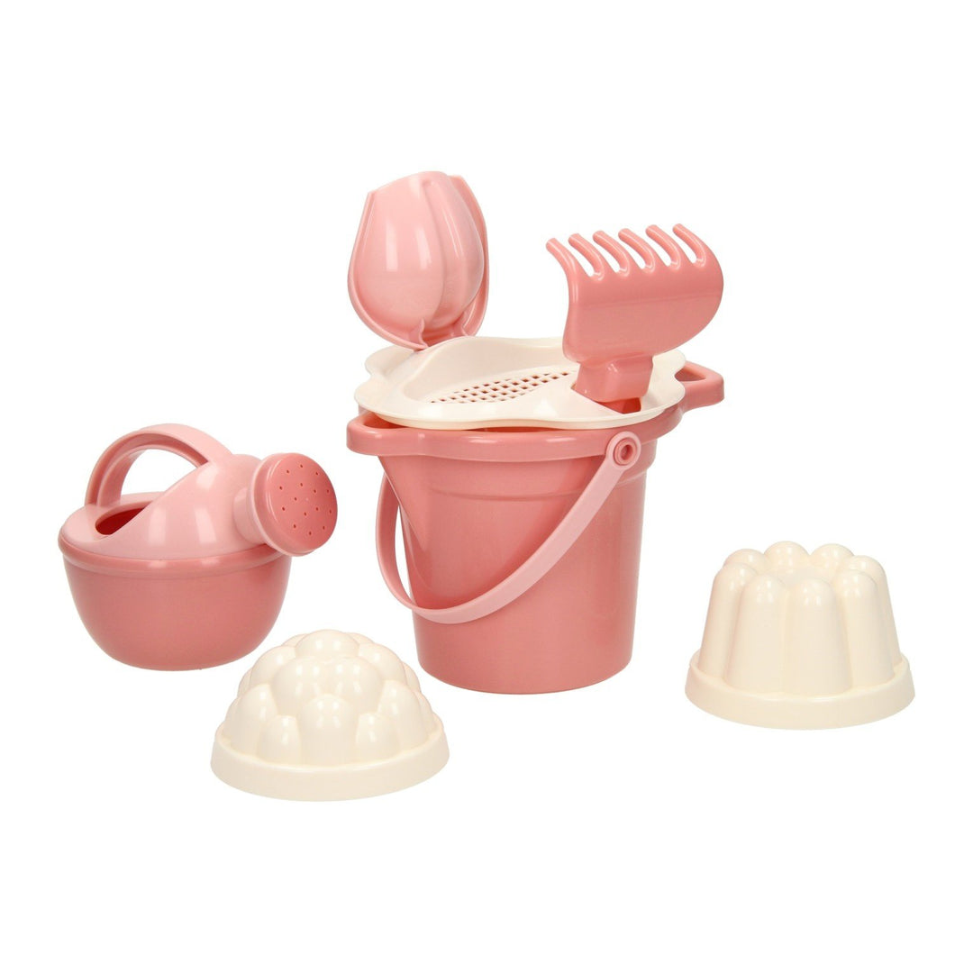 Strandset pastel roze (7-delig) - Kidooz