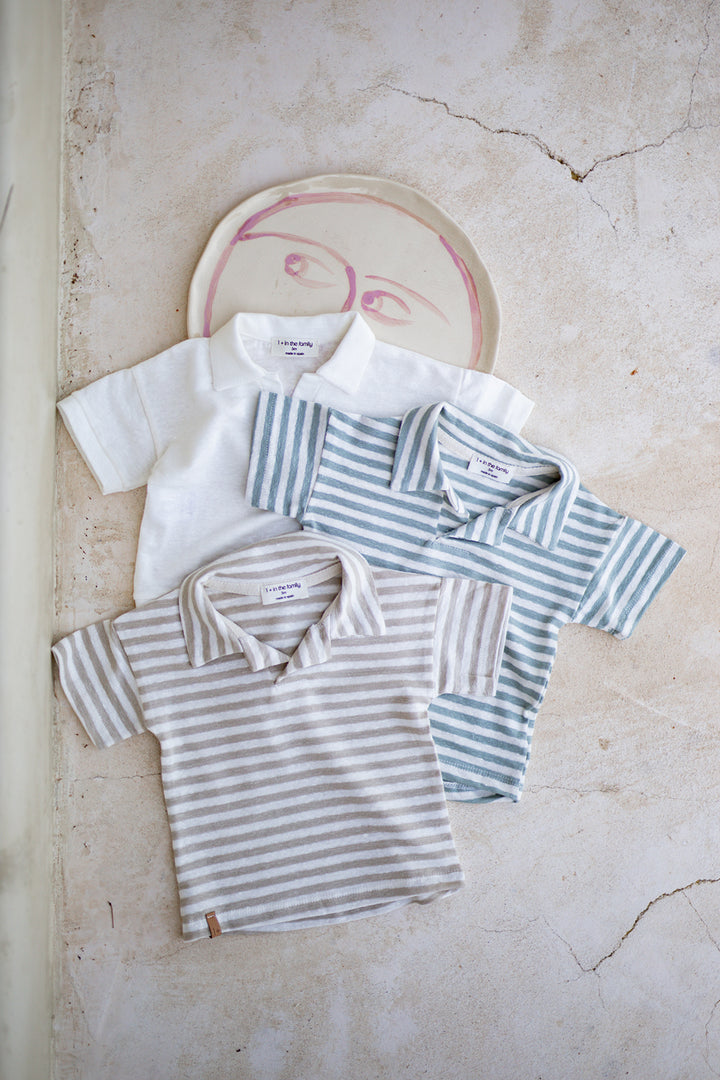 BORRASSA - beige - s.sleeve polo