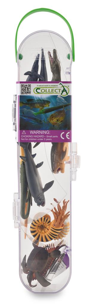 SET VAN 12 PREHISTORISCHE DIEREN