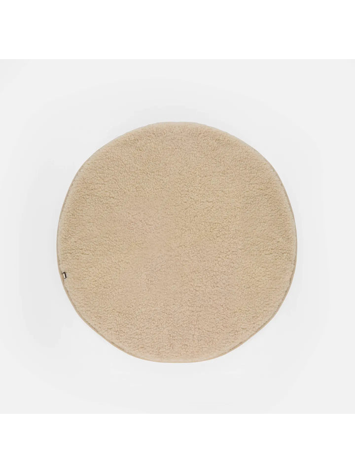 Rond boxkleed van 100% wol