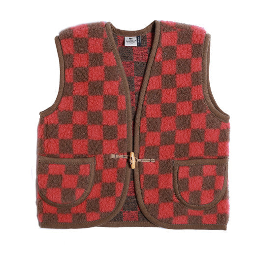 Bodywarmer coral camello