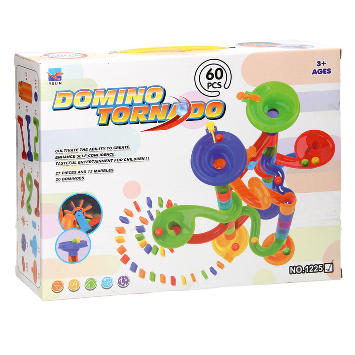 Knikkerbaan met Domino