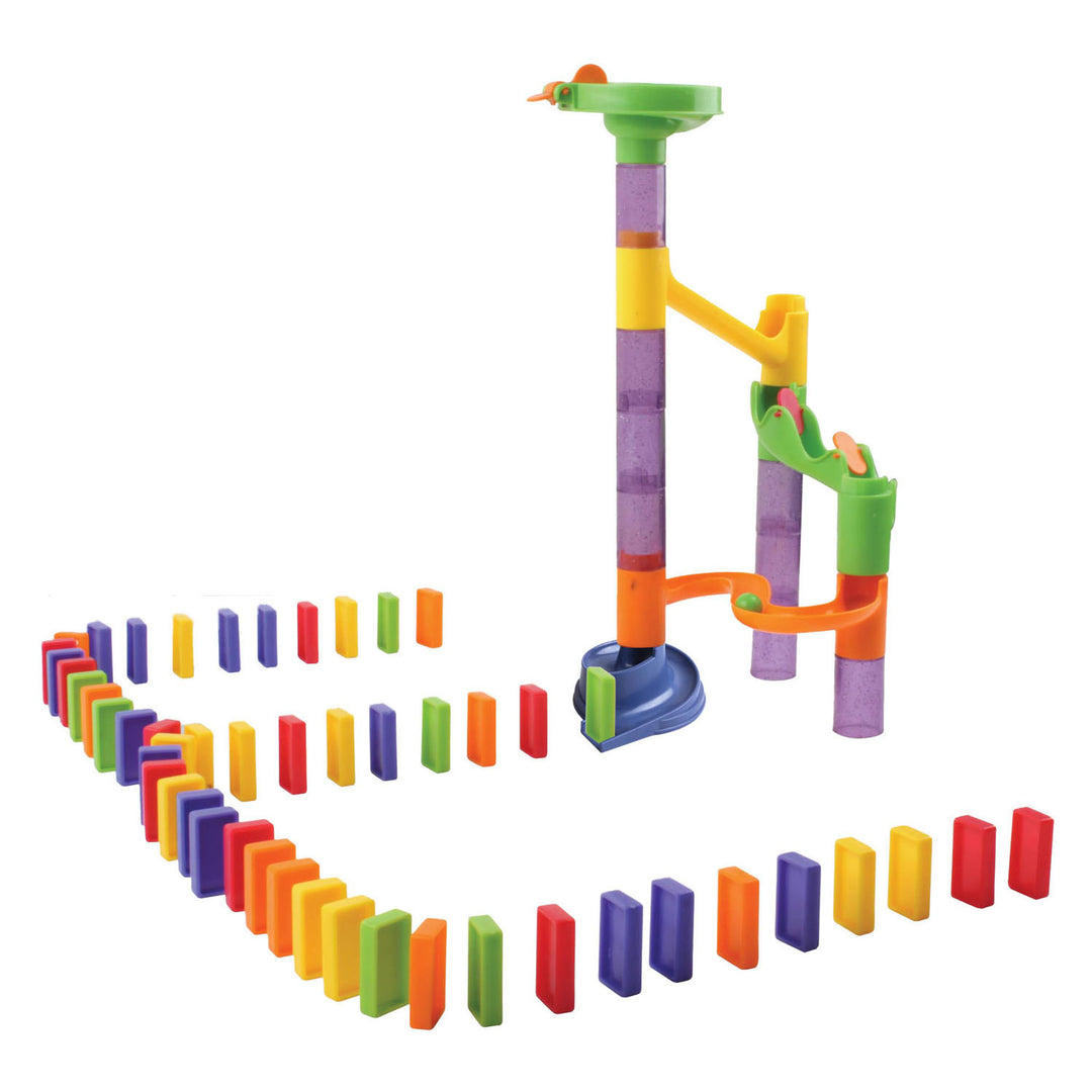 Knikkerbaan met Domino
