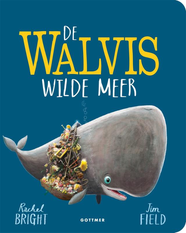 De walvis wilde meer (kartonboek)