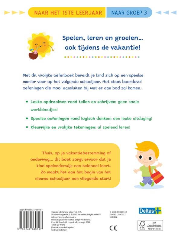 Vakantie oefenpret naar groep 3