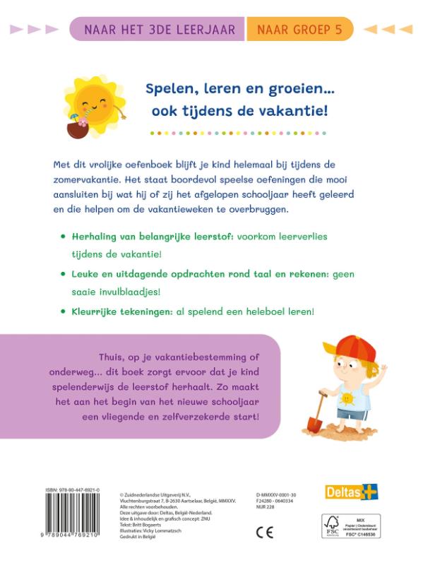 Vakantie oefenpret naar groep 5
