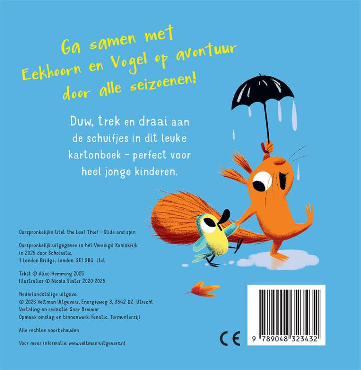 Eekhoorn en Vogel - schuif & draai