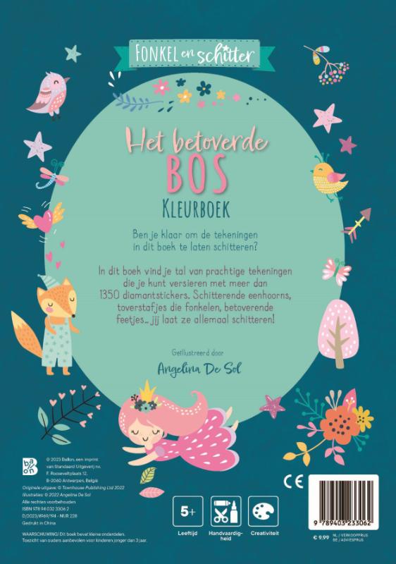 Het betoverde bos kleurboek