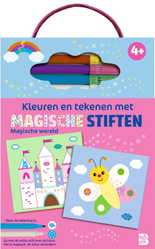 Kleuren en tekenen met magische stiften: Magische wereld