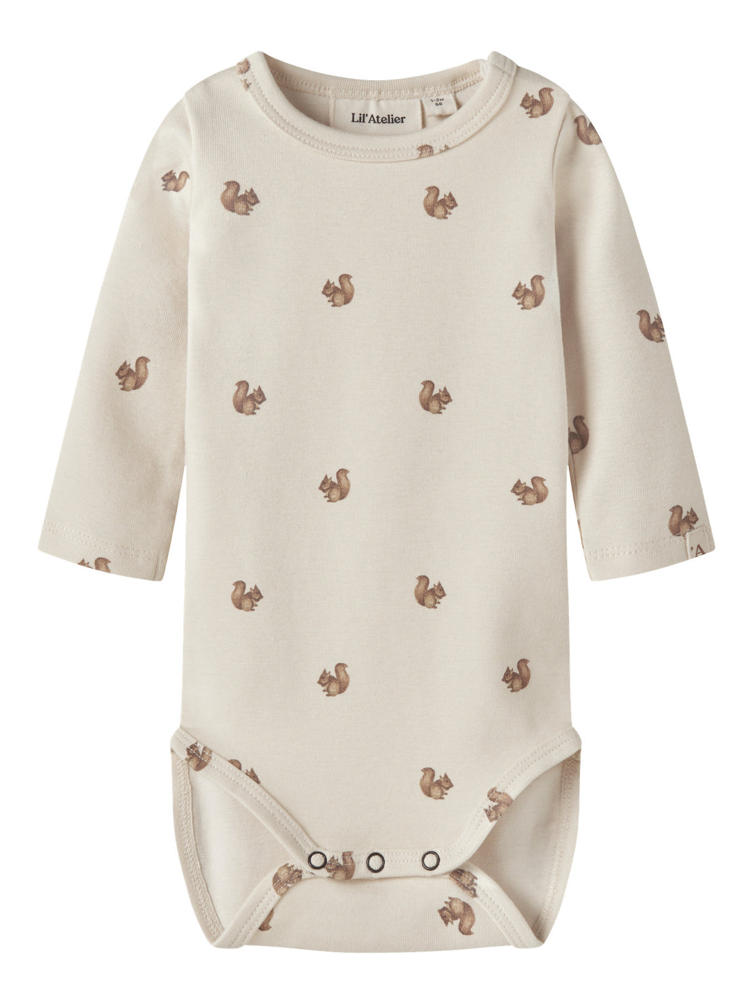 NBNLAYO KIM Romper Turtledove SQUIRREL