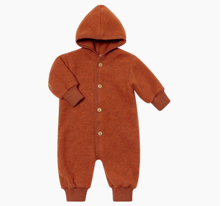 Overall 100% wol-fleece — magma melange