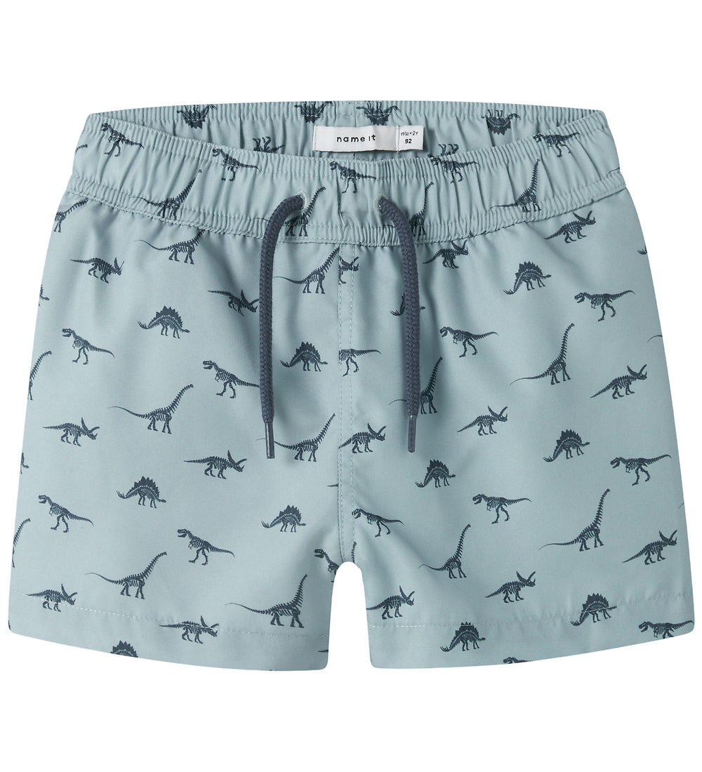 NMMZUNE SWIM SHORTS BOX blue fog