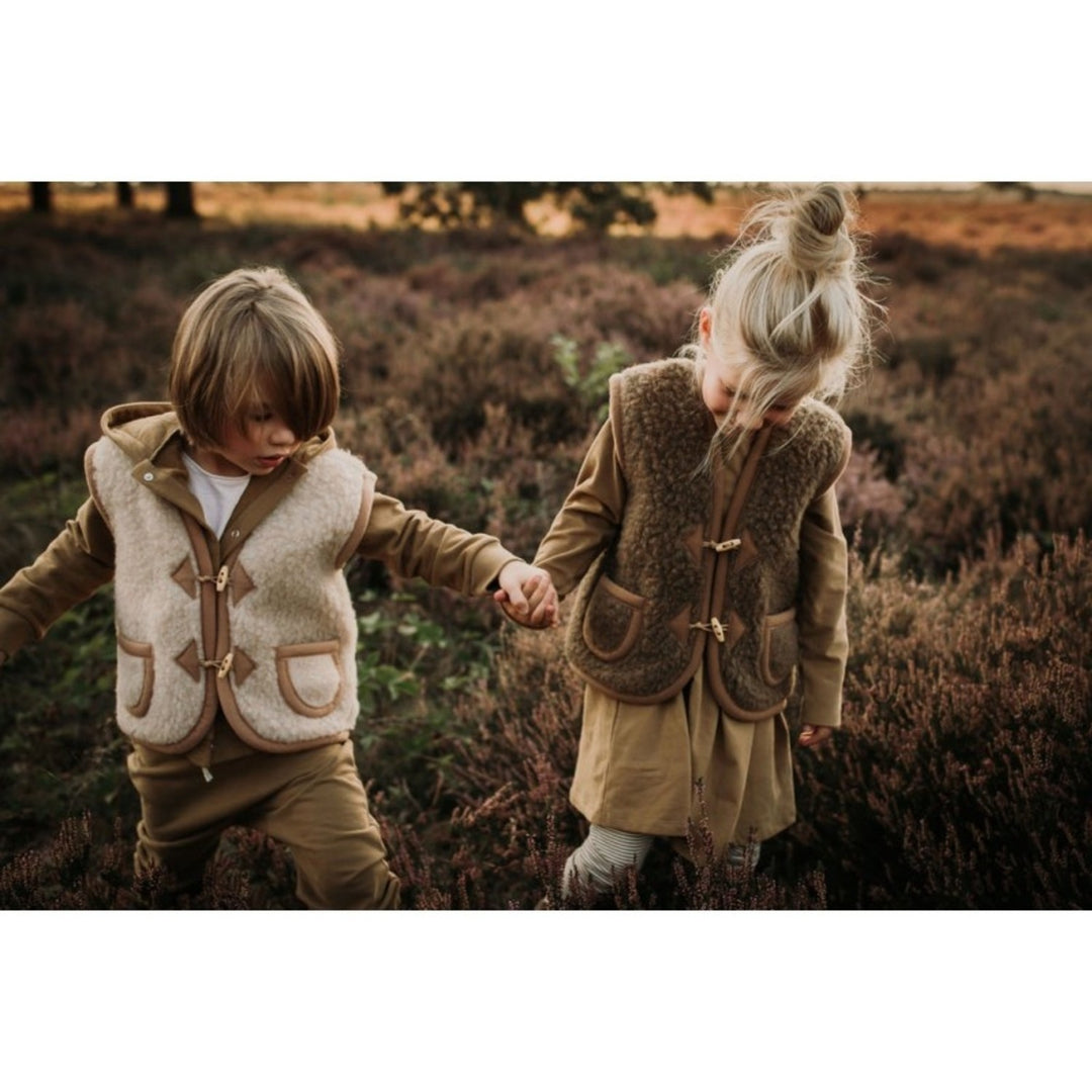 Bodywarmer gilet naturel - Kidooz