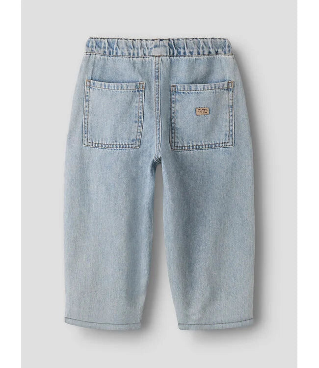 NMMBEN JOG BARREL JEANS 1912-OZ H Light Blue Denim